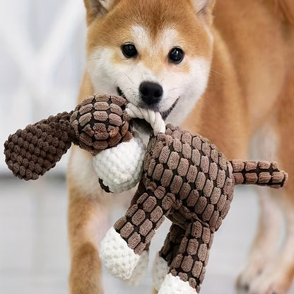 FurryJoy™ 🐾Interactive Rope Squeaky Dog Toy