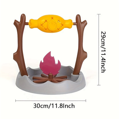 🍗 Rotating Barbecue Grill Feeder Puzzle Toy for Cats & Dogs