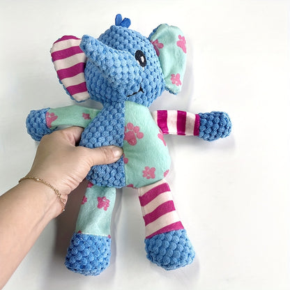 FurryJoy™🐾 Interactive Squeaky Plush Dog Toy