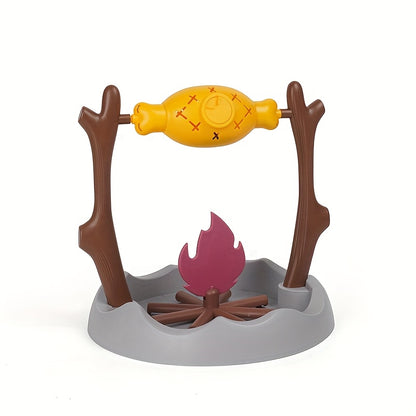 🍗 Rotating Barbecue Grill Feeder Puzzle Toy for Cats & Dogs